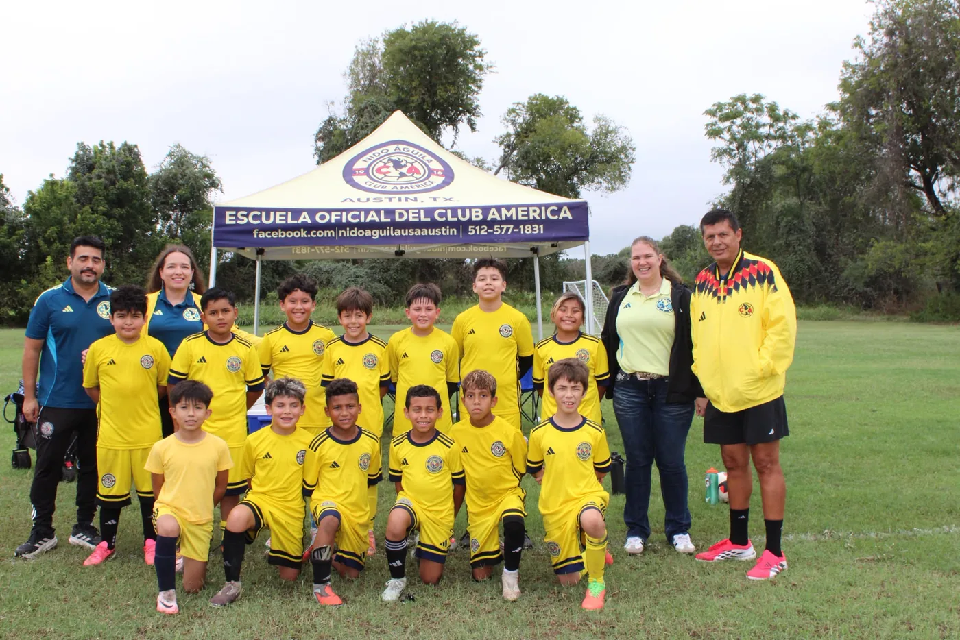 U11 team photo