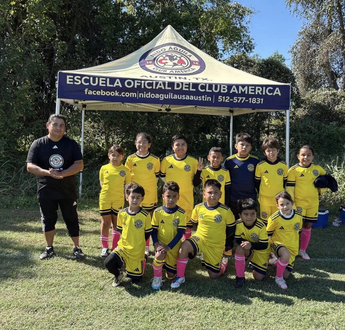 U9 team photo